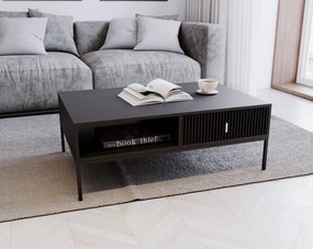 Konferenční stolek Maggiore 104 cm černý/zlatý