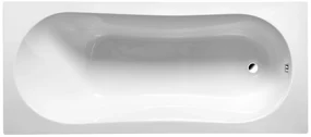 Aqualine Aqualine, JIZERA vaňa 160x70x39cm bez nožičiek, biela, G1670