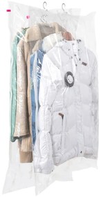Súprava 4 závesných vakuových úložných obalov na oblečenie Compactor Hanging Vacuum Bags, 105 x 70 cm