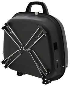 Prenosný gril na drevené uhlie čierna