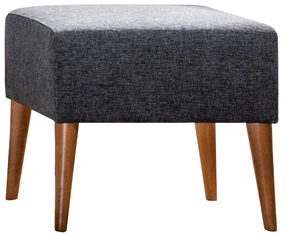 Kreslo Zeni Pouf Dark Grey