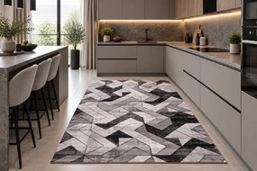 Koberec Cosmic Carving 5103 GREY rozmery koberec: 120x170 cm