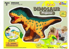 LEAN TOYS Projektor Dinosaurus