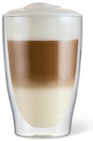 2 dvojstenné poháre na latte macchiato