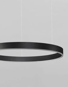 LED luster Motif 60 čierne stmievateľné