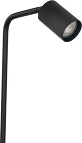Eglo 901865 - Stojacia lampa RIGOMAGNO 1xGU10/5W/230V čierna