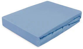 JERSEY PRESTIERADLO 009 140X200 CM MODRÉ