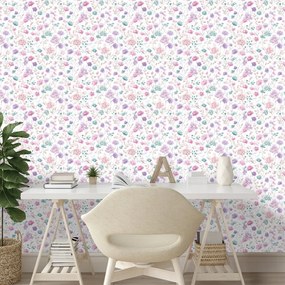 Fototapeta jemné pastelové kvietky