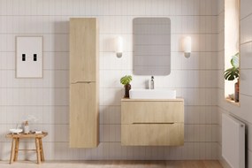 Comad Kúpeľňová skrinka pod umývadlo Nordic Cremona 80 dub cremona