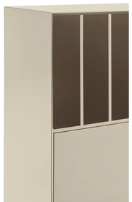 Krémová skrinka 120x140x45 cm Platt – Teulat