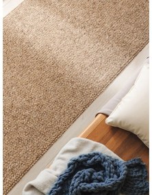 Svetlohnedý prateľný behúň 80x240 cm Rocco Caramel – Elle Decoration
