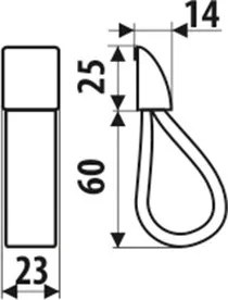Komoda FALCO - biela