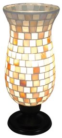 Stolná lampa Yara s mozaikovým tienidlom