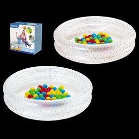 CH NAFUKOVACÍ ZÁHRADNÝ BAZÉN / OHRADKA 91 cm x 20 cm + 50 GULÍ