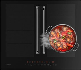 Klarstein Chef-Fusion Down Air System indukčná varná doska + odsávač pár 60 cm 600 m³/h EEC A