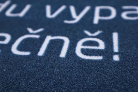 Mercury Flooring, Rohožka Zospodu vyzeráš skvele (Meme) 40x60 cm, 40x60, modrá