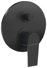 Sapho - Sprchová batéria KAI pre podomietkovú inštaláciu, matná čierna