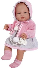 Berbesa Luxusná detská bábika-bábätko Berbesa Amanda 43cm