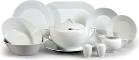 Thun obedová súprava Lea biela 27-dielná