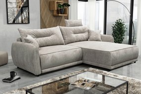 XXXLutz ROHOVÁ SEDAČKA, textil, sivohnedá MID.YOU - Sedačky - 001574006814