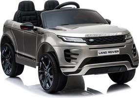 LEAN CARS Elektrické autíčko Range Rover Evoque strieborné lakované