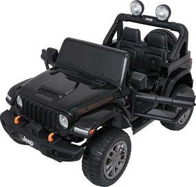 Ramiz Jeep Wrangler Rubicon LIFT elektrické autíčko pre deti čierne