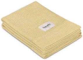 Lionelo - bambusová prikrývka Bamboo Blanket 75x100 cm Yellow Lemon