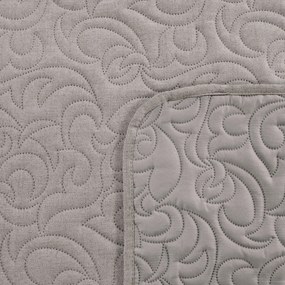 PREHOZ NA POSTEĽ LEN4 170X210 CM SIVÝ