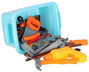 KIK Náradie pre deti 48 el. – detská dielňa, sada nástrojov hračka pre malých kutilov