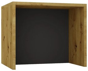 Kuchynský ostrovček 974 dub artisan + grafit