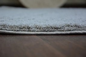 Koberec Micro fiber soft shaggy strieborný