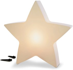 Vonkajšie solárne svietidlo v tvare hviezdy, L