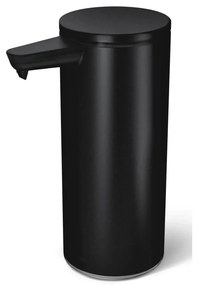 Simplehuman Bezdotykový dávkovač mydla 266 ml, dobíjací, matná čierna oceľ