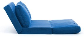Pohovka futon Tilda (Modrá). Vlastná spoľahlivá doprava až k Vám domov. 1072564