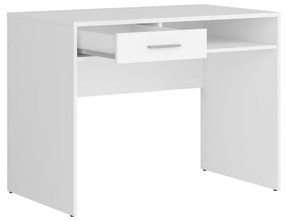BRW Písací stolík NEPO PLUS BIU1S biely