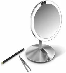Simplehuman Senzorické kozmetické zrkadielko cestovné s Tru-lux LED osvetlením 10x zväčšenie