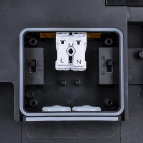 Solight WO821- LED Stm. svietidlo LED/36W/40W/44W/230V 3000/4000/6500K IP65 čierna