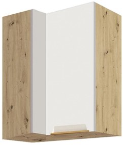 Skrinka do kuchyne Glamour 45g pravá White