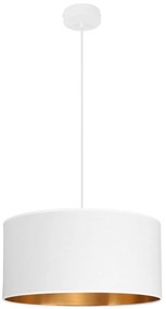 Závesné svietidlo Shade, 1x textilné tienidlo (výber z 2 farieb), (výber z 2 farieb konštrukcie), (fi 40cm), g