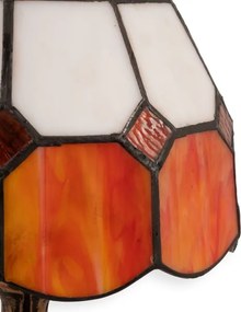 Brilagi - Tiffany vitrážová stolná lampa SIENNA 1xE27/60W/230V