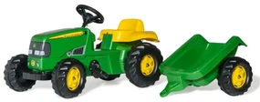 Šlapací traktor s vlečkou Rolly Toys John Deere 012190