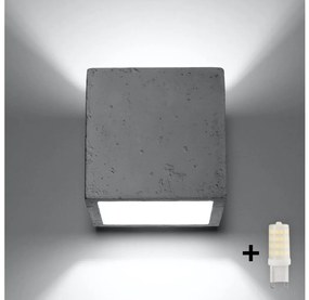 Brilagi Brilagi -  LED Nástenné svietidlo MURO 1xG9/3,5W/230V betón BG0540