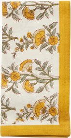 Ručne vyrobené bavlnené obrúsky Gita, 4 ks