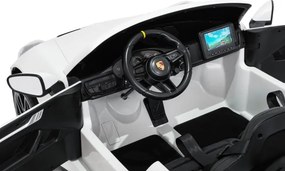 Elektrické autíčko Porsche 911 GT3 MP4 biele