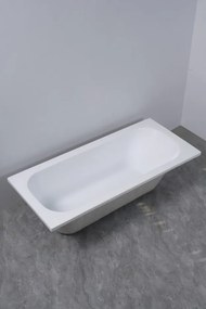 Erga Pureline-O, vaňa 1800x800x400 mm bez nožičiek, biela lesklá, ERG-V07-PURELINE-O-180x080-WH