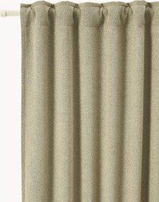 Zatemňovacie závesy's multifunkčnou páskou Tulia, 2 ks, Š 140 cm