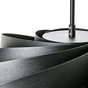 Zuma Line 1131 - Luster na tyči VENTO 4xE27/40W/230V čierna