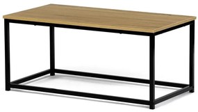 Autronic BONTEC Konferenčný stolík 90x48cm, mdf, old wood, CT-G1090 OAK Farba: Hnedá
