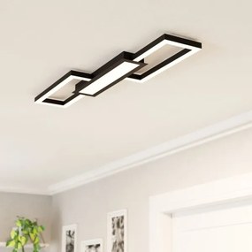 Eglo 99792 - LED Stmievateľné stropné svietidlo MONIROTE LED/37W/230V čierna + DO