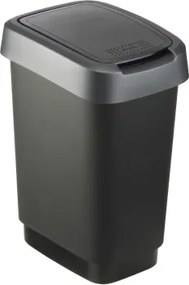 Odpadkový koš Twist 10 l, antracitový%